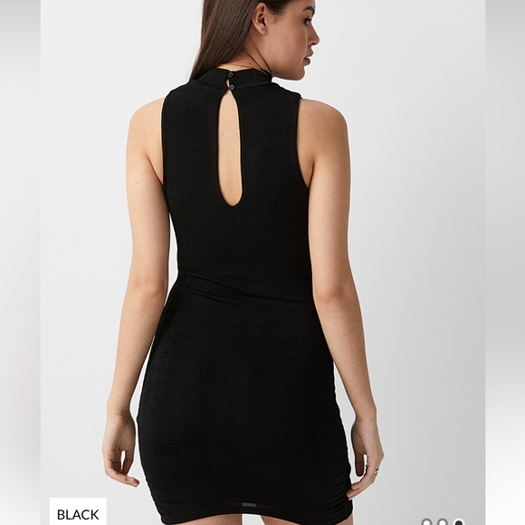 Open back mock neck dress - Picture 3 of 8